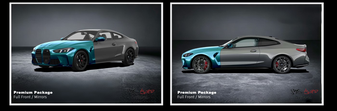 Premium package PPF coverage diagram